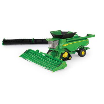 1/64 John Deere Combine X9 1000 Tracked with 2 heads