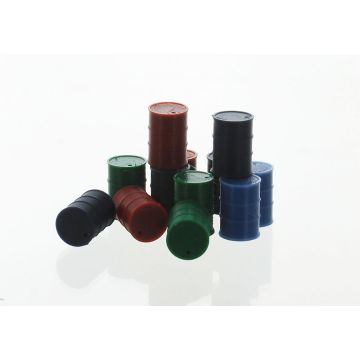 1/64 Barrels 55 Gallon set of 12