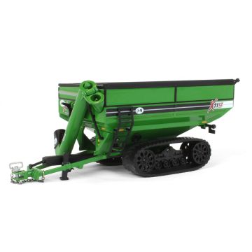 1/64 J&M Grain Cart X1112 on tracks green