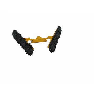 1/64 Hay Rake V-Type, mounted with 8 wheels