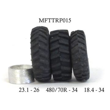 1/64 Single Rims 500 x 280 pair
