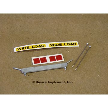 1/64 Wide Load Sign Kit