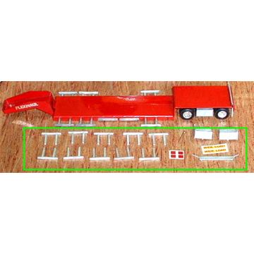 1/64 Slide Out Extensions for Lowboy Trailers, set of 10