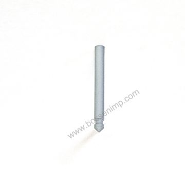 Part 1/16 Muffler round straight gray