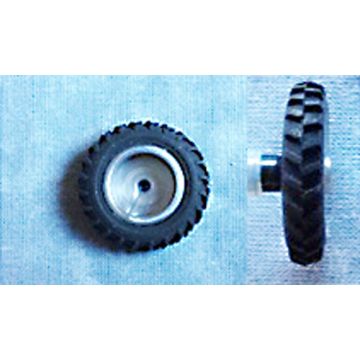 1/64 Tire & rim 13.6-36 pair