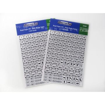 1/64 Road signs #4 State Route Signs